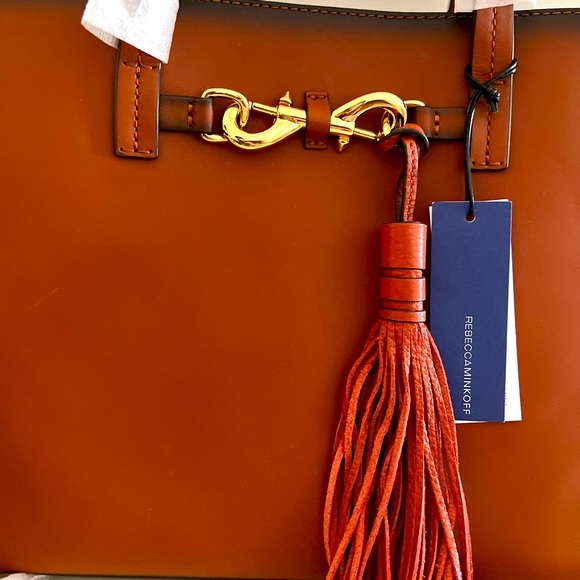 BEAUTIFUL Rebecca Minkoff brown handbag with strap! - Picture 2 of 7